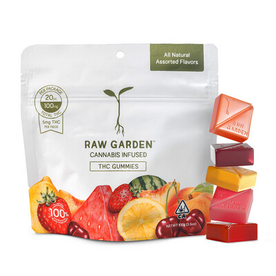 Raw Garden 100MG Gummy
